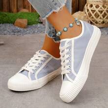 1 双女士复古休闲、艺术、街头或帆布鞋