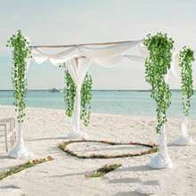 24 Pack 172 FT Artificial Ivy Garland Greenery Outdoor Faux Plants Leaf Garland Fake Vines For Bedroom Aesthetic Home Garden Office Wedding Wall Decor