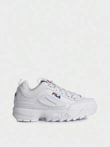 Giày Fila Disruptor II Premium dành cho nữ, màu trắng/xanh navy/đỏ - Trắng/Đỏ - Xem 2