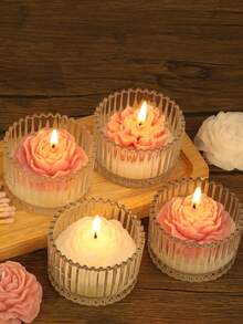 Halloween Simulation Peony Flower Carnation, Sunflower, Aromatherapy Candle Set Gift Box, Suitable For Wedding Venues, Halloween Holiday Venues, Restaurants, Living Rooms, Yoga Studios, Meditation, Birthday Candles, Mother's Day Gifts, Valentine's Day Gifts, Birthday Gifts, Adult Gifts, Wedding Candles, Home Decoration, Room Decoration, Deodorization, Wedding Gifts, Souvenirs, Wedding Season Supplies Suitable For Christmas Live Performances