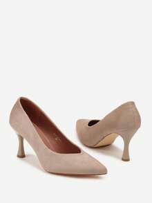 Vices Heels With Natural Leather Insole - Beige - View 6