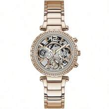 GUESS 女士银色多功能手表 GW0403L1/GW0403L2/GW0403L3/GW0484L1/GW0484L2 - 銅色 - 查看 2