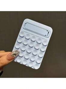 Soporte de silicona para teléfono con agarre adhesivo, soporte de teléfono con ventosa de silicona de doble cara, accesorios de teléfono de manos libres con agarre fuerte para selfie y video compatible con iPhone, teléfonos Android, regalo para cumpleaños, familia, amigos