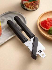 3-In-1 Can Opener, Heavy Duty Can Opener, Multi-Function Can Opener, Suitable For Elderly And People With Weak Hands, Manual Can Opener For Home, Kitchen, Restaurant, Kitchen Gadget, Affordable Item, Christmas Party Supplies, Kitchen Accessory, Christmas Gift - Multicolor - View 5