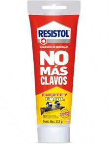 Adhesivo Resistol Blanco Fuerte Sin Clavos Para Madera Metal Cerámica 1x113g - Adhesivo fuerte - Ver 1