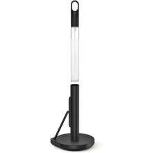 Simplehuman Standing Paper Towel Holder With Spray Pump, Brass Stainless Steel - 黑色不鏽鋼 - 查看 6