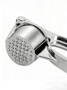 1/2件装金属蒜蓉压榨器，专业手动蒜蓉切割器，蒜姜压榨器，蔬菜切碎器/蒜蓉切割器和去皮器/调味料和香料工具/日常家居用品/厨房配件/厨房/情人节/婚礼/情人节/复活节/斋月