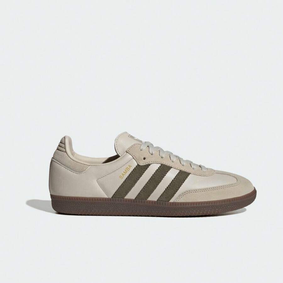 Adidas Originals Unisex SAMBA OG Casual Sports Shoes, Low-Top JR0893 - Light Grey - View 1