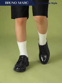 Boy's Oxford  Formal Black Shoes Timeless Style For Young Gents  Fall Back-To-School (Toddler/Little Kid/Big Kid) - 黑色 - 查看 5