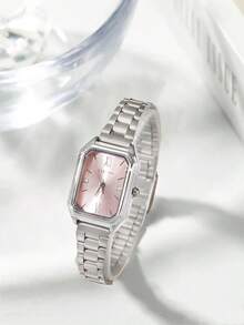 1 件 CARYINO 简约时尚金色/银色女士手表，可调节表带，适合日常佩戴、约会、生日礼物 - 均碼 - 查看 2