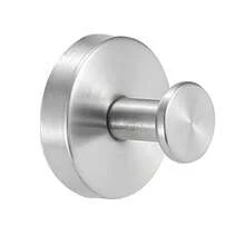 Schwere Edelstahl Saugnapf Haken, Wandmontage Handtuchhalter, einfache Installation, lackierte Oberfläche, modischer Stil für Badezimmer, Küche, Handtücher, Kleidung, Accessoires, Wandmontierter Kleiderständer, Kleiderständer, Kleiderbügel, Aufhängehaken, Aufhänger, Raumdekoration, Türgarderobe, Wandhalter, Kleiderschrank Organizer, Schlüsselhalter