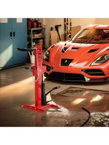 Compresor De Resortes Vertical Hidraulico 3t Taller Mecánico - Rojo - Ver 8