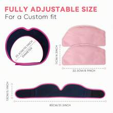 3pcs/SET Wisdom Teeth Ice Pack Head Wrap Jaw Face Ice Pack With 2 Gel Packs For TMJ And Wisdom Teeth, Ice Pack Head Wrap For Facial Oral Surgery Discomfort Relief, Comfortable For Chin, Head, Oral And Facial, Dental Implants, Wisdom Teeth