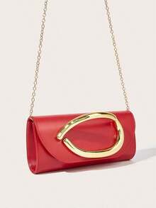 Retro Vintage Solid Color Clutch Wallet, All-Match Carry On Purse, Stylish PU Bag For Women, And For Wedding, Party, Prom, Dinner, Fashionable Clutch Bags For Woman - 1 cái - Xem 10