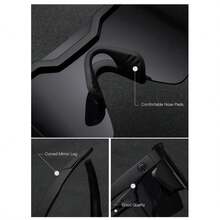 1 pieza Gafas decorativas de moda para ciclismo y deportes para hombres, adecuadas para uso diario, fotografía, compras, ciclismo, esquí, sin caja, unicolor, con estilo, para todas las estaciones