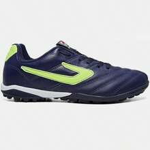 Topper Furia Unisex Society Football Boots - Navy And Green - 藏蓝色 - 查看 1