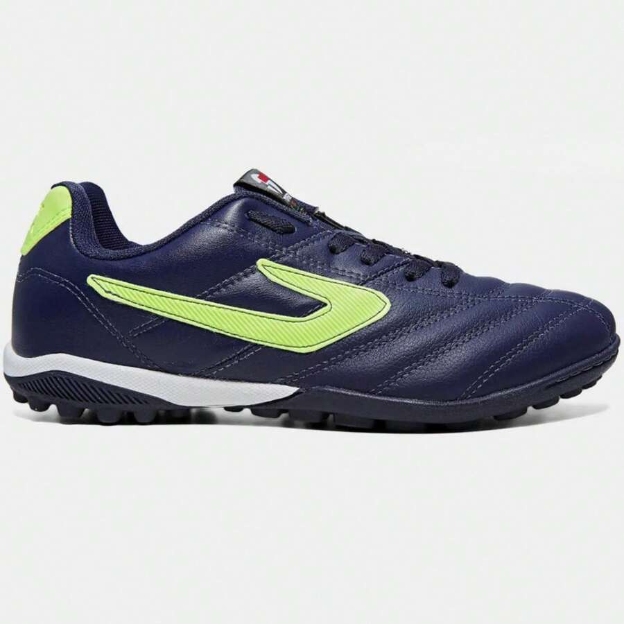 Topper Furia Unisex Society Football Boots - Navy And Green - 藏蓝色 - 查看 1