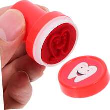 1/5/10/20/30 piezas Juego de sellos divertidos con dientes, sellos de recompensa, sellos creativos, sellos de incentivo para el aula, regalos para maestros - Multicolor - Ver 4