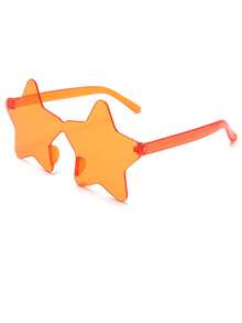 10pcs Assorted Couple Style Colorful Rimless Eyeglasses, Random Color & Design, Unique Candy Color Frameless Eyeglasses, Funny Party Goggles, Minimalist Flame Eyeglasses, Personalized Rimless Glasses, UV Protection Eyeglasses For Party, Photo Props, Holiday Gifts