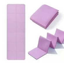 Thảm tập yoga gấp gọn, dày dặn, chống thấm nước, thoáng khí, thoải mái, kích thước 183*61*0.4cm/độ dày 0.5cm, thích hợp cho người mới bắt đầu. Đệm mềm mại, hai mặt, phù hợp cho thể thao, tập luyện, thảm trải sàn, bộ dụng cụ tập gym, v.v. Thích hợp làm quà tặng, ví dụ như Ngày của Mẹ, sinh nhật, Giáng sinh. Cũng thích hợp cho thể dục dụng cụ, thể thao, Pilates, tập luyện tại nhà. Các lựa chọn khác có sẵn: Vớ thể thao, vớ tập thể dục, vớ yoga, vớ Pilates. - Nhiều màu - Xem 2
