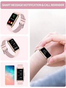 LIGE Smart Talk Watch/With Heart Rate/Blood Oxygen/Blood Pressure/Sleep Monitor/Fitness Tracker/Sports Mode/Steps/Calories/Counter Activity/Health Tracker IP67 Waterproof/Call And Message Notification/Multiple Sports Modes For Men Miss - 1 Set - View 3