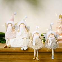 1-4Pcs Hanging Ornaments, Cute Angel Ornaments Bulk, Christmas Tree Ornaments, Angel Doll Hanging Decorations For Xmas Holiday Party Home (Ornament Set) Home Decor Christmas Decorations Room Decor Winter