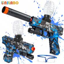 unilabo 2025 New Electric Blaster Gun Toy - High Precision Shooting Toy With Goggles | Suitable For Outdoor Fun Party Games - Ideal Festival Birthday GiftS For Boys Girls(No Bullets) - Multicolor - View 1