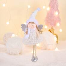 1-4Pcs Hanging Ornaments, Cute Angel Ornaments Bulk, Christmas Tree Ornaments, Angel Doll Hanging Decorations For Xmas Holiday Party Home (Ornament Set) Home Decor Christmas Decorations Room Decor Winter