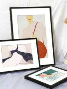 Modern tunn fotoram i aluminium 30x40cm A4 40x60cm, ramlös metallram med smal kant, tunn, rostbeständig metallram för affischer, canvas och certifikat, modernt hem, bröllopsfotodisplay, väggkonst i studio, företagsprisram, kontorsgalleridekor (guld/silver/roséguld/svart) - Multifärgad - Visa 5