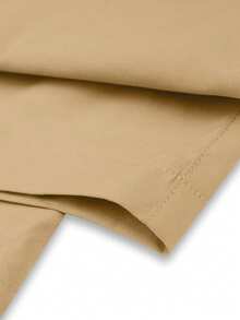 Pantalon cargo élégant et décontracté en kaki avec boutons et fermeture éclair, poches multiples, style Y2K. Convient pour la rue, l'aéroport, la scène, les fêtes, les clubs, les vacances, le bureau, la Fête des enseignants, le Nouvel An, le printemps/l'été/l'automne/l'hiver - Kaki - Voir 7