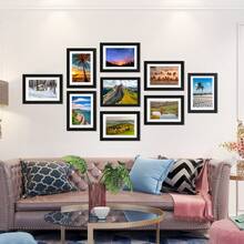 Tomnk Set Of 12 Picture Frames, Collage Wall Decor Wall Frame Set For Gallery Wall Decor, Hanging Or Tabletop Display, Home Decor, For Halloween - 彩色 - 查看 5