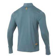 Under Armour 男士长袖T恤，质地柔软，休闲穿着，训练服，日常户外旅行运动上衣 - 藍色 - 查看 2