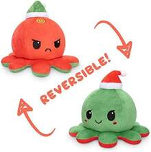 - Reversible Octopus Plushie - - Cute Sensory Fidget Animals That Show Your Mood BRQ1 - Hư hỏng + Dễ thương - Xem 5