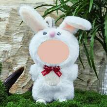 1 pieza Ropa navideña para Labubu, para vestir muñecas, para crear exhibiciones festivas de vacaciones, atuendo de invierno en miniatura, un accesorio para coleccionistas de muñecas, para el estilismo y la fotografía de muñecas DIY, Navidad