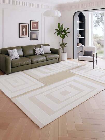 Modern Minimalist Style Indoor Decorative Carpet, New Short Plush Pearl Velvet Material Indoor Carpet, Living Room Carpet, Sofa Carpet, Bedroom Carpet, Anti-Slip Bedside Rug, Dining Room & Kitchen Carpet, Office Chair Pad, Entrance Mat, Outdoor Picnic Mat, Outdoor Camping Blanket