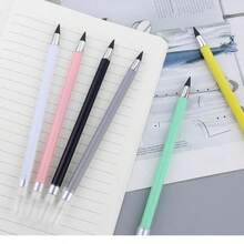 Eternal Pencil: Unsharpened, Endless Pencil, Black Technology With Rubber, Macaron Color, Durable, Creative Pencil, 3PCS Set