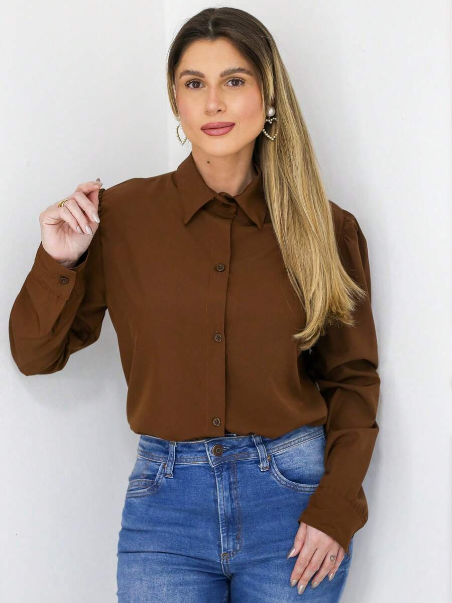 SHIRT - Brown - View 1