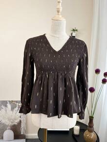 Women Tops - Chocolate Brown - View 1
