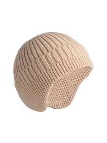 1PC Hat Men's Autumn/Winter Knitted Hat Thickened Knitted Hat, Ear Protector Head Cap Cold Resistant Warm Hat