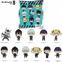 Crunchyroll 1 pieza Kaiju No.8 3D Caja ciega de accesorio de figura 3D de espuma con licencia oficial de Kaiju No.8, figura de Soshiro Hoshina, Kafka Hibino, Kikoru Shinomiya, suministros para fiestas de calidad, duradera, cobertura completa del personaje, identificación portátil y adorable, regalo de cumpleaños para fans - Clip para bolsa Kaiju n.° 8 (1 unidad) - Ver 12