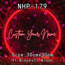 1 szt. DIY niestandardowy neonowy znak z nazwą do dekoracji ściennej, zasilany przez USB, grawerowane światło artystyczne 3D, prezent na przyjęcie świąteczne dla dzieci, dziewcząt, neonowe światła LED z grafiką 3D do firm, kawiarni, restauracji, hotelu