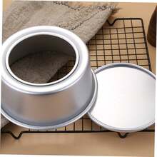 قالب كيك بشكل دائري أداة خبز لصنع الكيك DIY، قالب غير لاصق للموس لحلويات لذيذة للخبازين المنزليين والهدايا