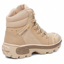 CatPro Men's Ankle Boots With C.A. In Durable, Reinforced, Lightweight, Soft, Thermoplastic Toecap, Stitched And Glued, Comfortable Trail - Beis - Ver 5