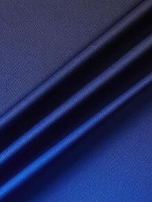 Men's Gradient Long Sleeve Sports T-Shirt, Gym Running Training Athletic Top, Autumn/Winter - Black - View 10