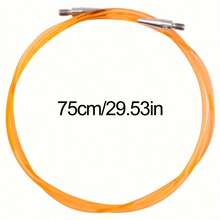 Looen Interchangeable Circular Knitting Needle Set, Ergonomic Handles, 11 Sizes (3mm-10mm), Aluminum Crochet Hooks, With Knitting Accessories, Handcraft Tools, Knitting Tools, Knitting Supplies, Knitting Essentials, Ergonomic Design, Durable Construction, Knitting Tools, Knitting Enthusiasts - Multicolor - View 14