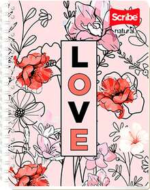Scribe, NATURAL, Cuaderno Francés Espiral Doble de Pasta Semi Rígida, Cuadro C.de Hojas (Diseño de Portada Aleatoria) - 1 - Ver 11