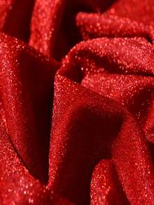 1 pieza de tela no tejida con brillo metálico dorado y plateado con estampado de cielo estrellado, material súper brillante para vestidos de novia y manualidades de ropa