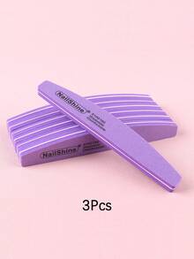 3 Piezas/5 Piezas/10 Piezas Limas de esponja para uñas, bloques de pulido de doble cara, herramientas de pulido de uñas, limas de conformado de uñas en forma de media luna, tiras de pulido, pulido de superficie de uñas, herramientas especializadas para dar forma a las uñas - Multicolor - Ver 22