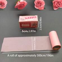 1/3 Roll, Rolling Paper, 44mm Self-Adhesive No-Cut Rolling Paper, 196.85 Inches Long, Smooth Sliding, Smooth Burning, 3 Colors, Bulk For Personal Use And Party, Smoking Accessories, Christmas Gift - Multicolor - View 2
