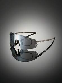 1 Pc Men's New Classic Style Glasses With Rimless Coated Lens Design Fashion Glasses Multi-Color Lenses Hollow Out Simple Style Decorative Glasses